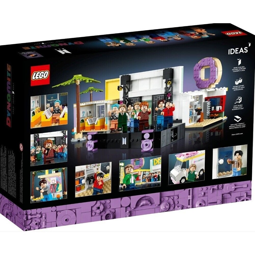 LEGO Ideas BTS Dynamite Set 21339 – 749pcs – New Sealed – 2023 First Release - Picture 12 of 16